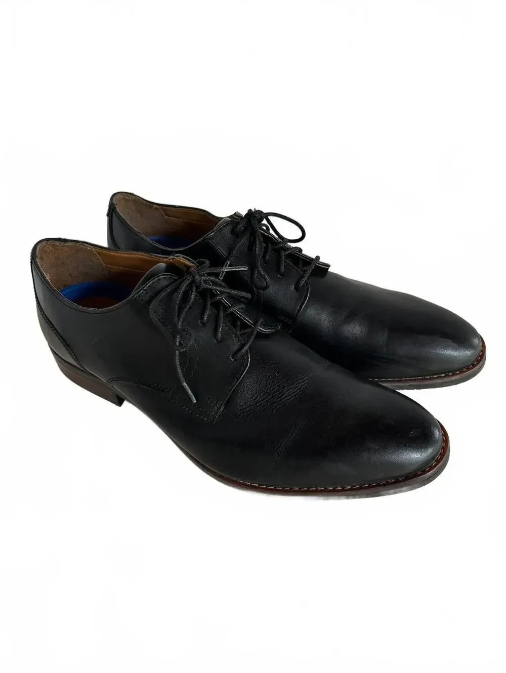 Nunn Bush Plain Toe Oxford Dress Shoes SZ 12W Wide NWOT